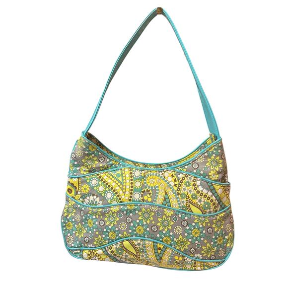 Vera Bradley Lemon Parfait Shoulder Bag - Picture 2 of 7